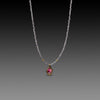 Rhodolite Garnet with Labradorite Beads Necklace