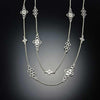 Silver Filigree Chain Necklace