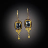 Gold Hematite Earrings