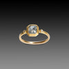Square Grey Diamond Ring