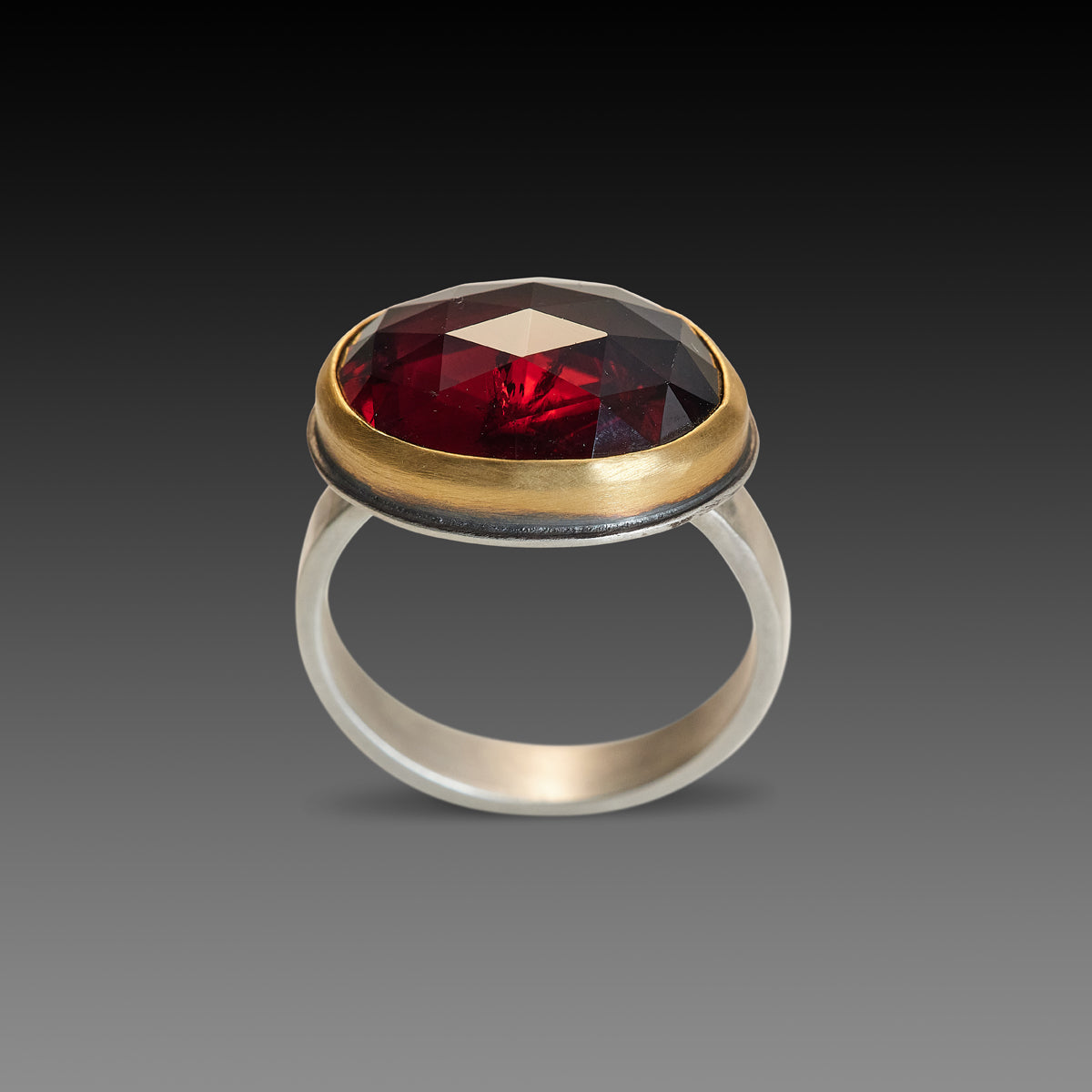 Red 2025 tourmaline ring