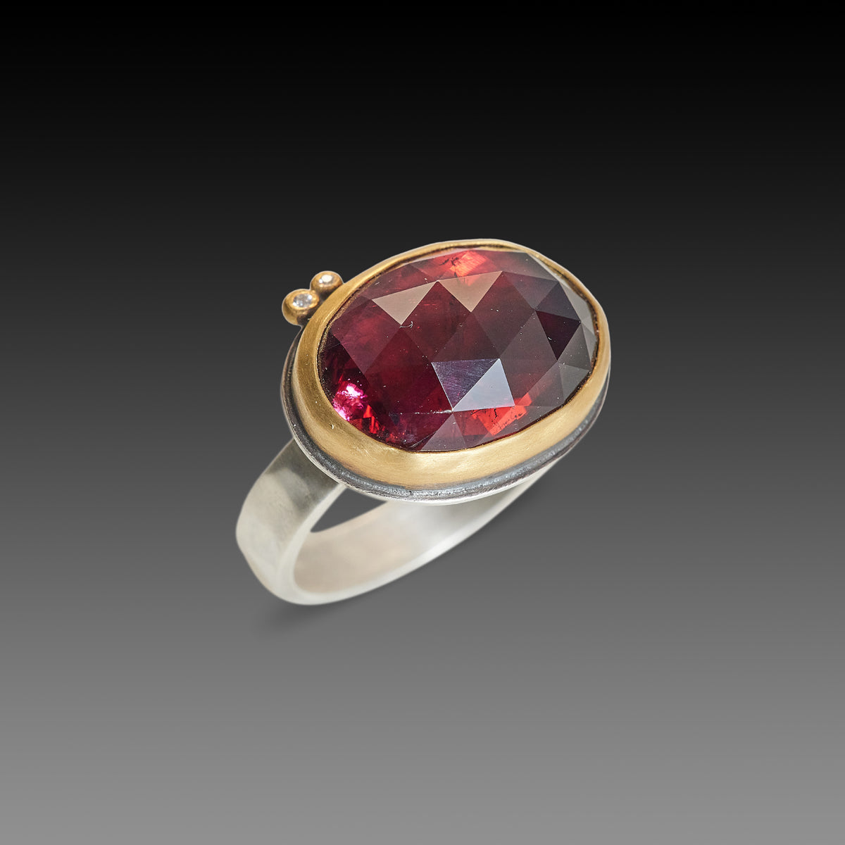 Rubellite Tourmaline Ring