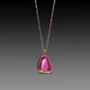 Organic Ruby Necklace