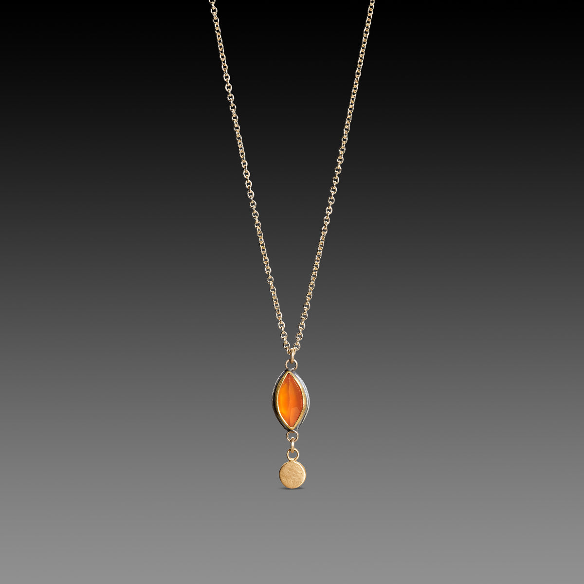 Carnelian Marquis Necklace