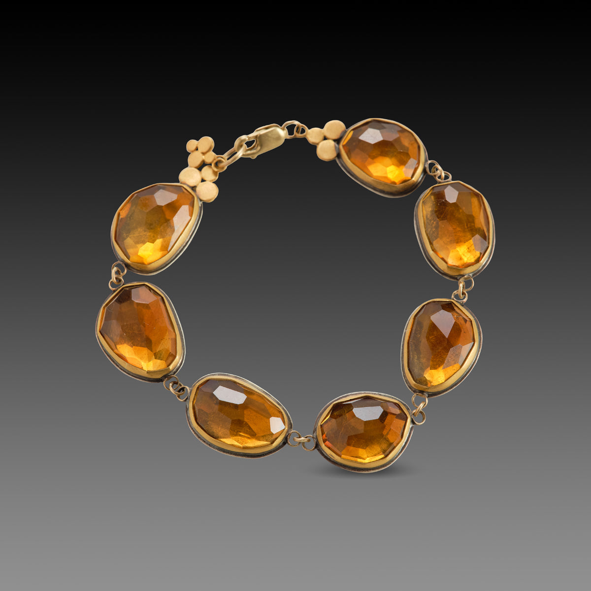 Citrine Link Bracelet