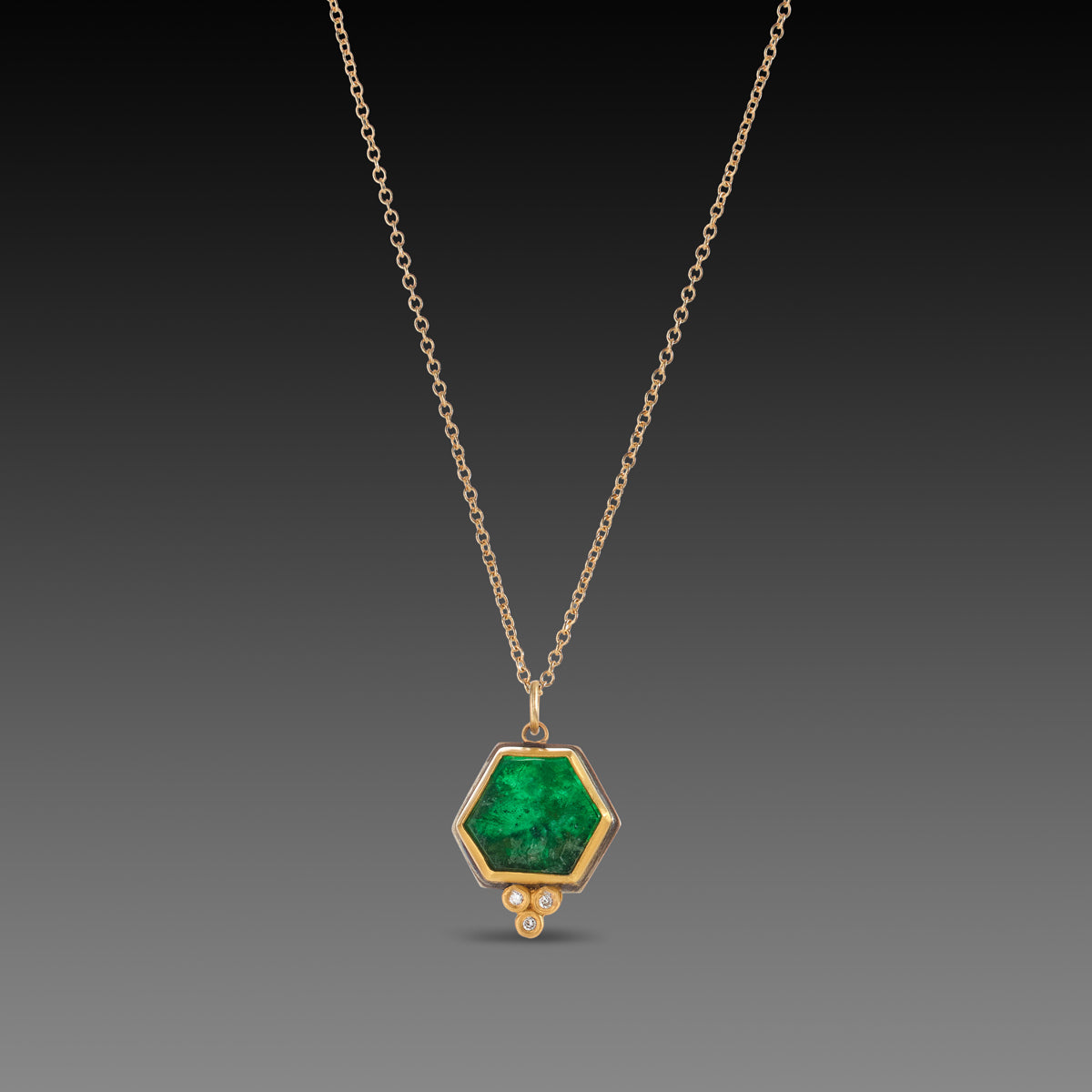 Emerald Crystal Necklace