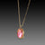 Luminous Pink Tourmaline Necklace