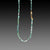 Tourmaline Crystal Necklace with 22k Charm