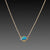 Marquise Australian Opal Necklace with Diamonds