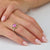 Pink Sapphire Star Ring