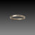 2mm Hammered White Gold Band