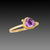 Lavender-Pink Sapphire Ring