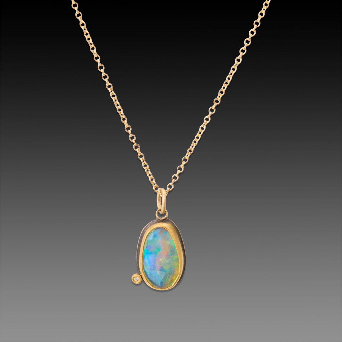 Ethiopian Opal Necklace