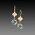 London Blue Topaz Earrings