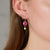 Ruby Drop Earrings