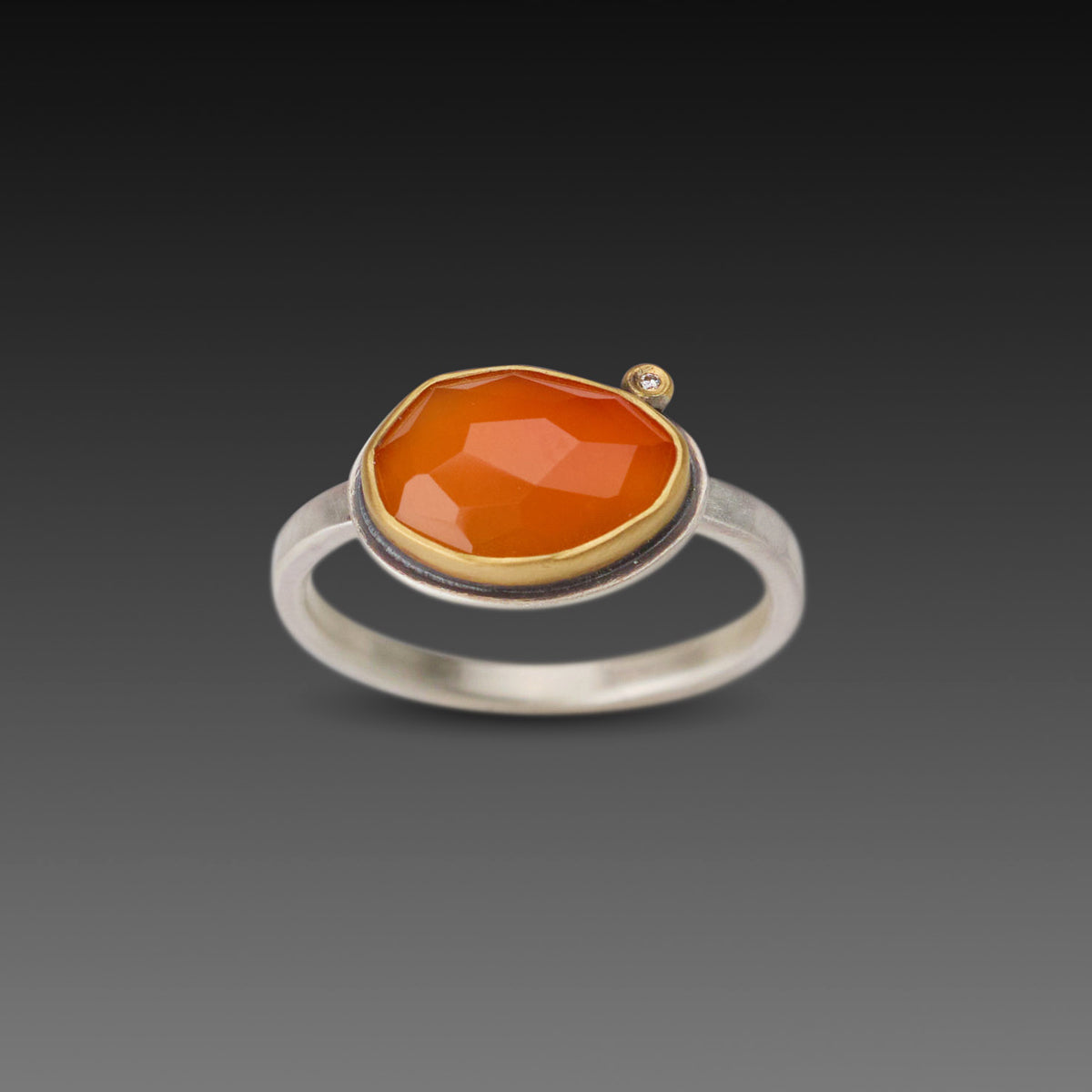 Organic Carnelian Ring