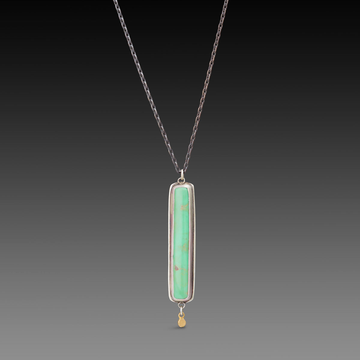 Turquoise Baton Necklace