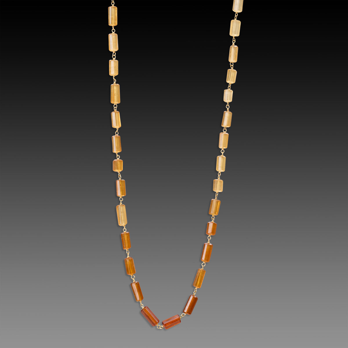 Hessonite Garnet Necklace