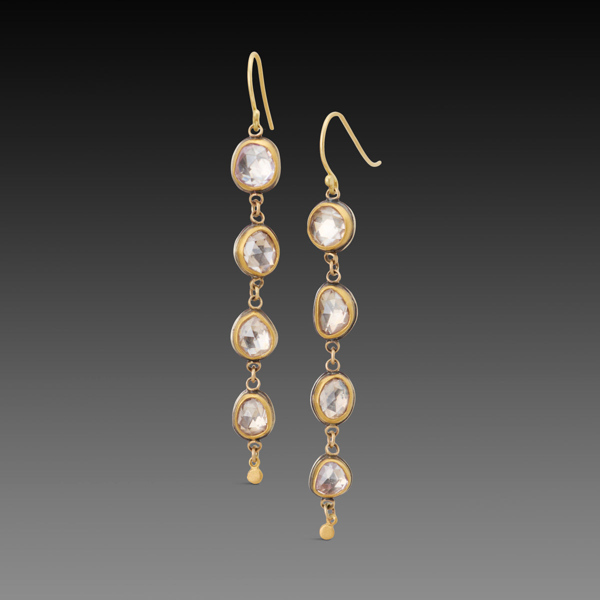 Zircon Drop Earrings