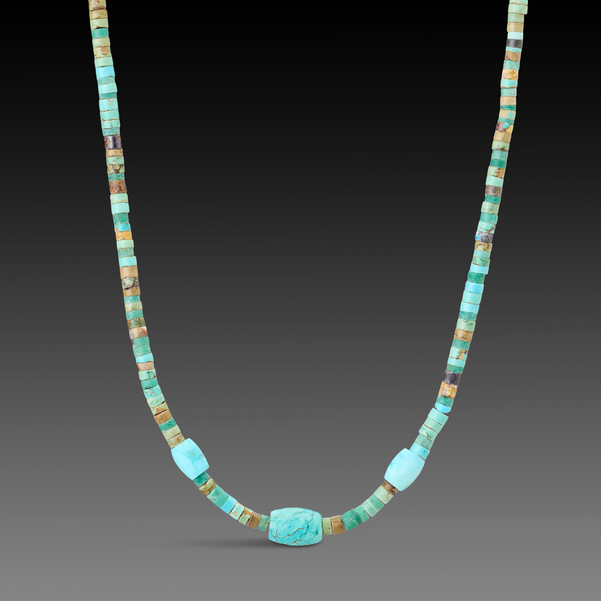 Beaded Turquoise Necklace
