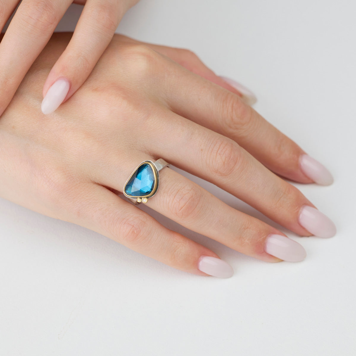 Blue Topaz Ring