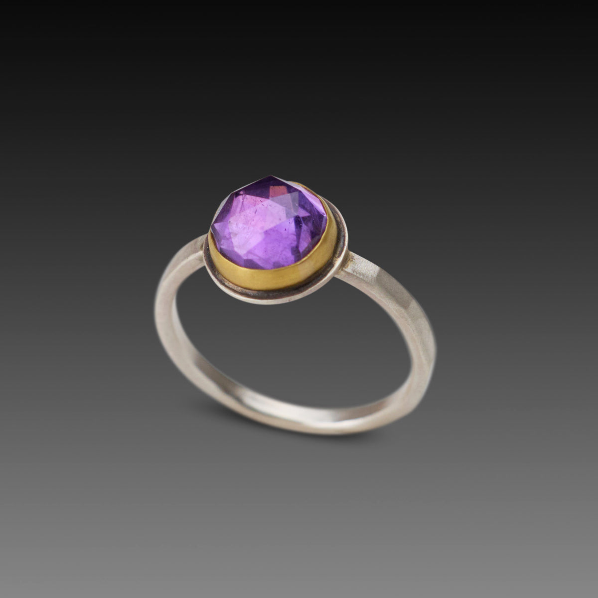 Simple Elegance Amethyst Ring