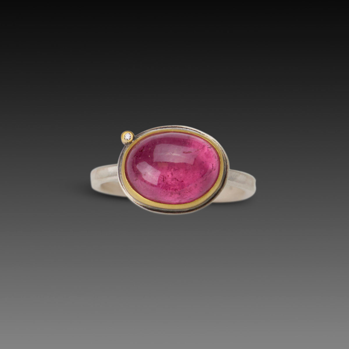 Pink Tourmaline Ring