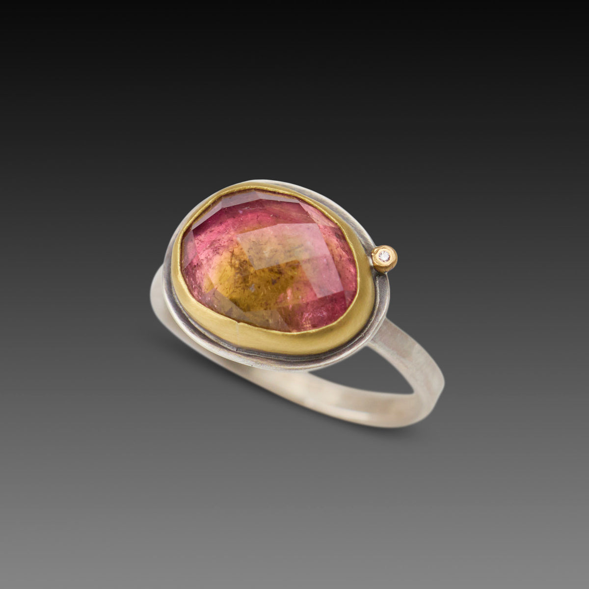 Pink Tourmaline Ring