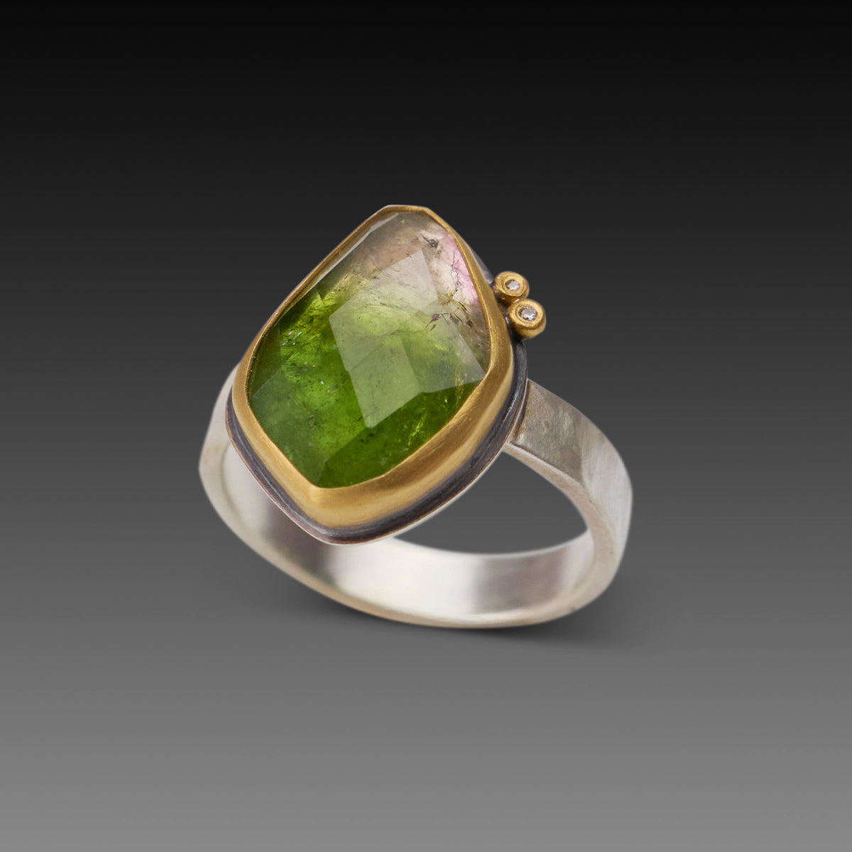 Ombre Tourmaline Ring
