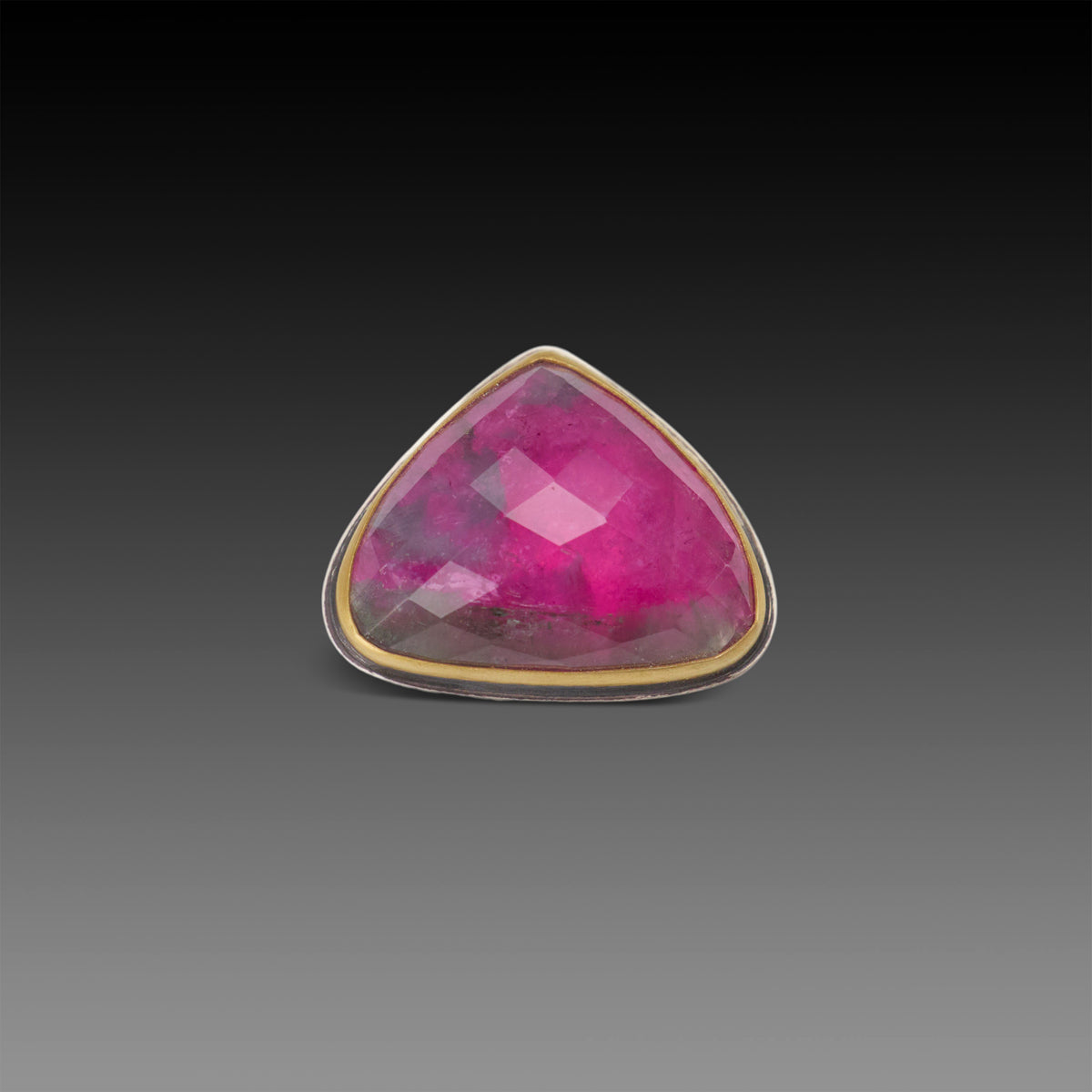 Pink Tourmaline Statement Ring