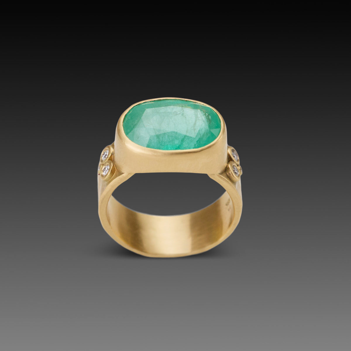 Large Oval Emerald Ring