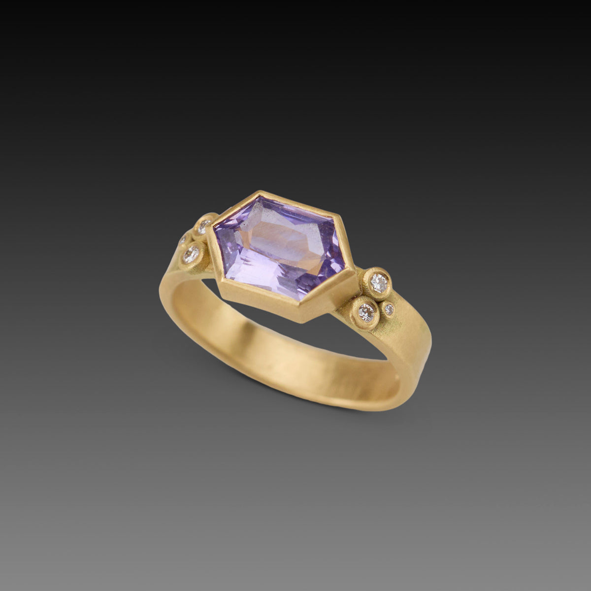Lilac Sapphire Ring