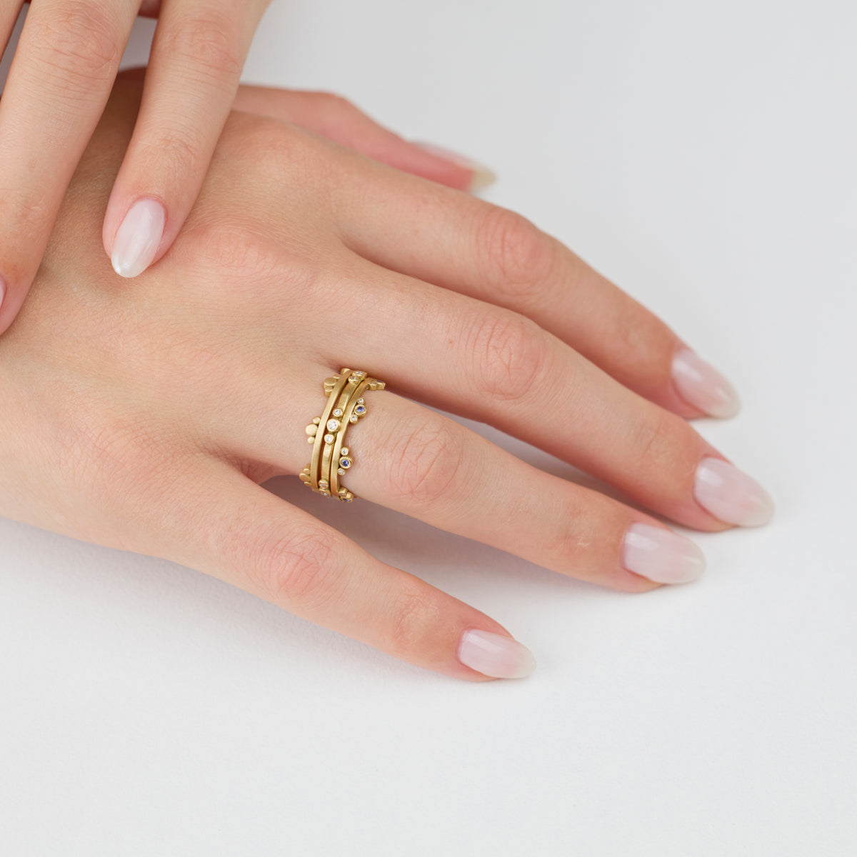 Sapphire and Diamond Side Trios Band