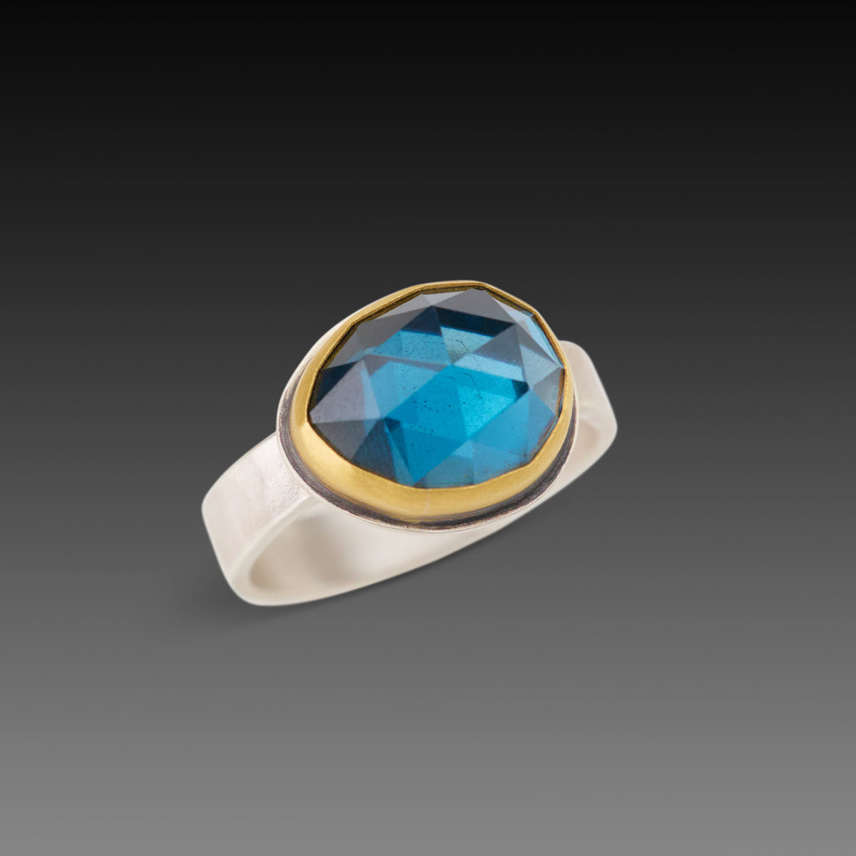 London Blue Topaz Ring