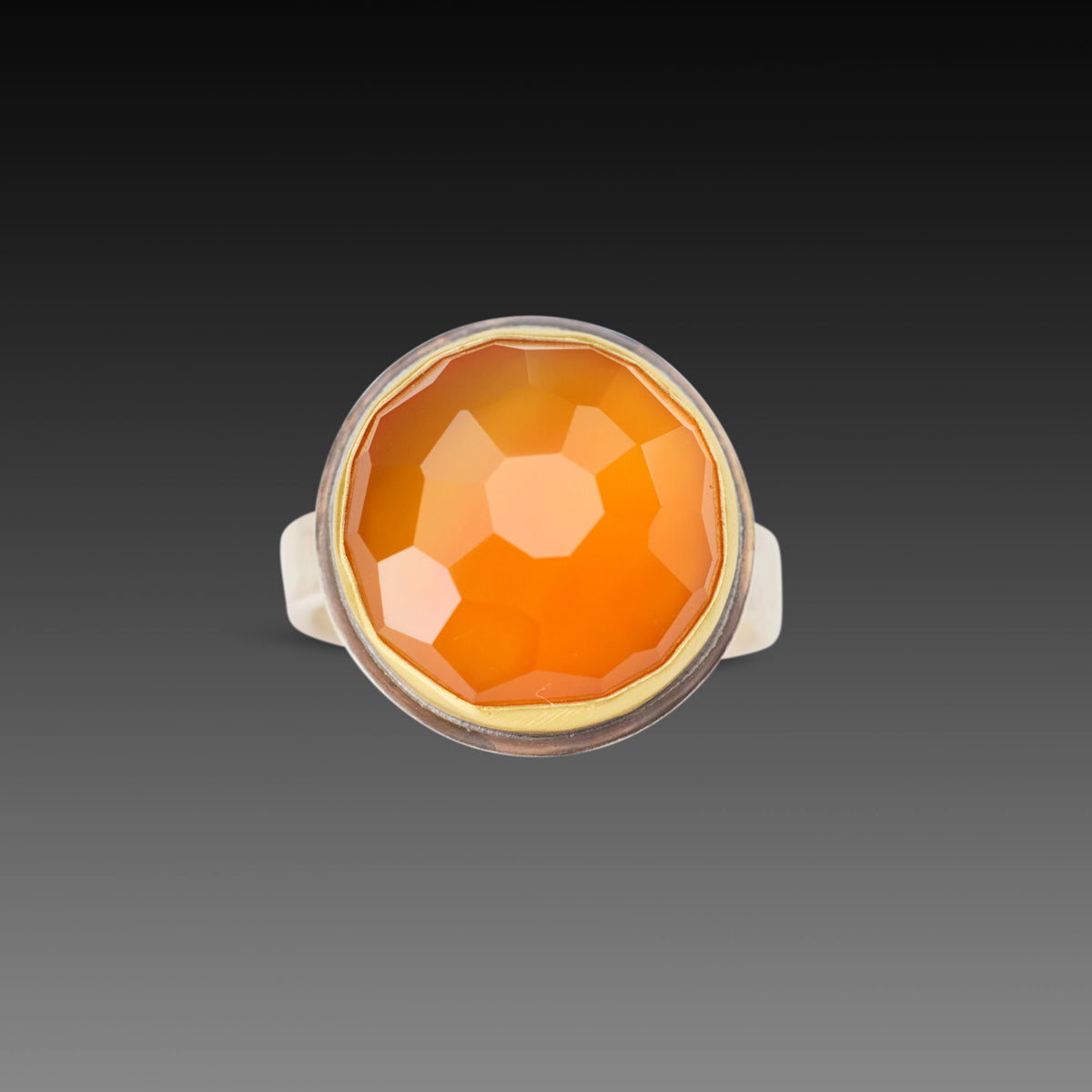 Round Carnelian Ring