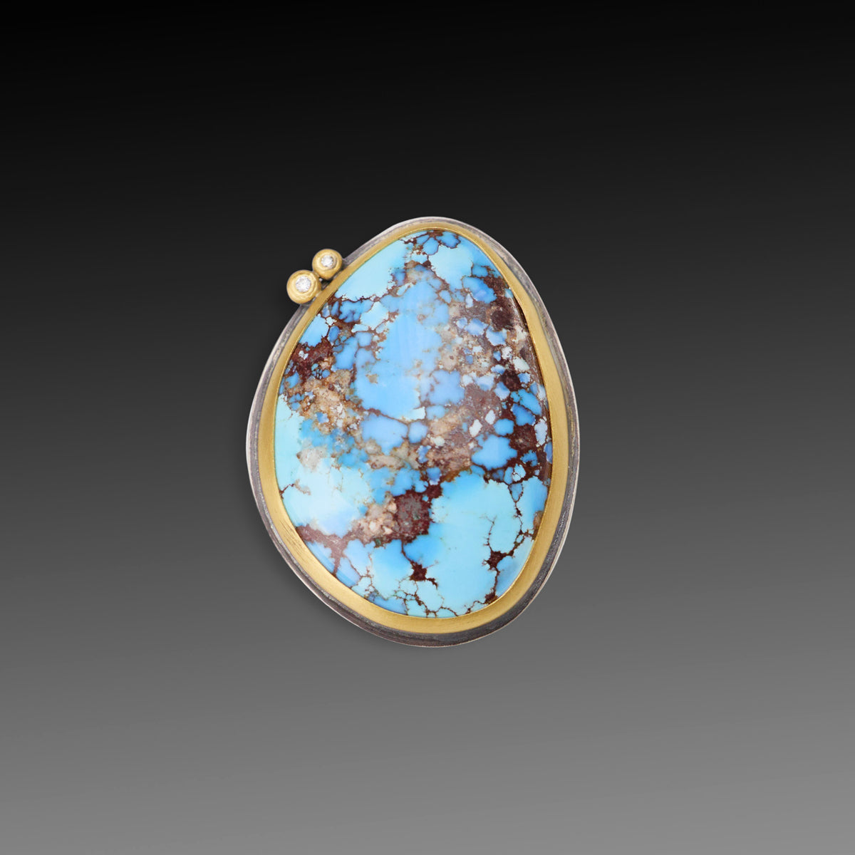 Organic Turquoise Ring