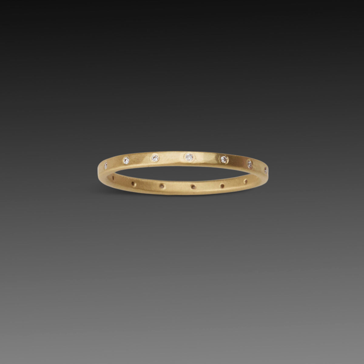 Narrow Band with Eternity Diamonds