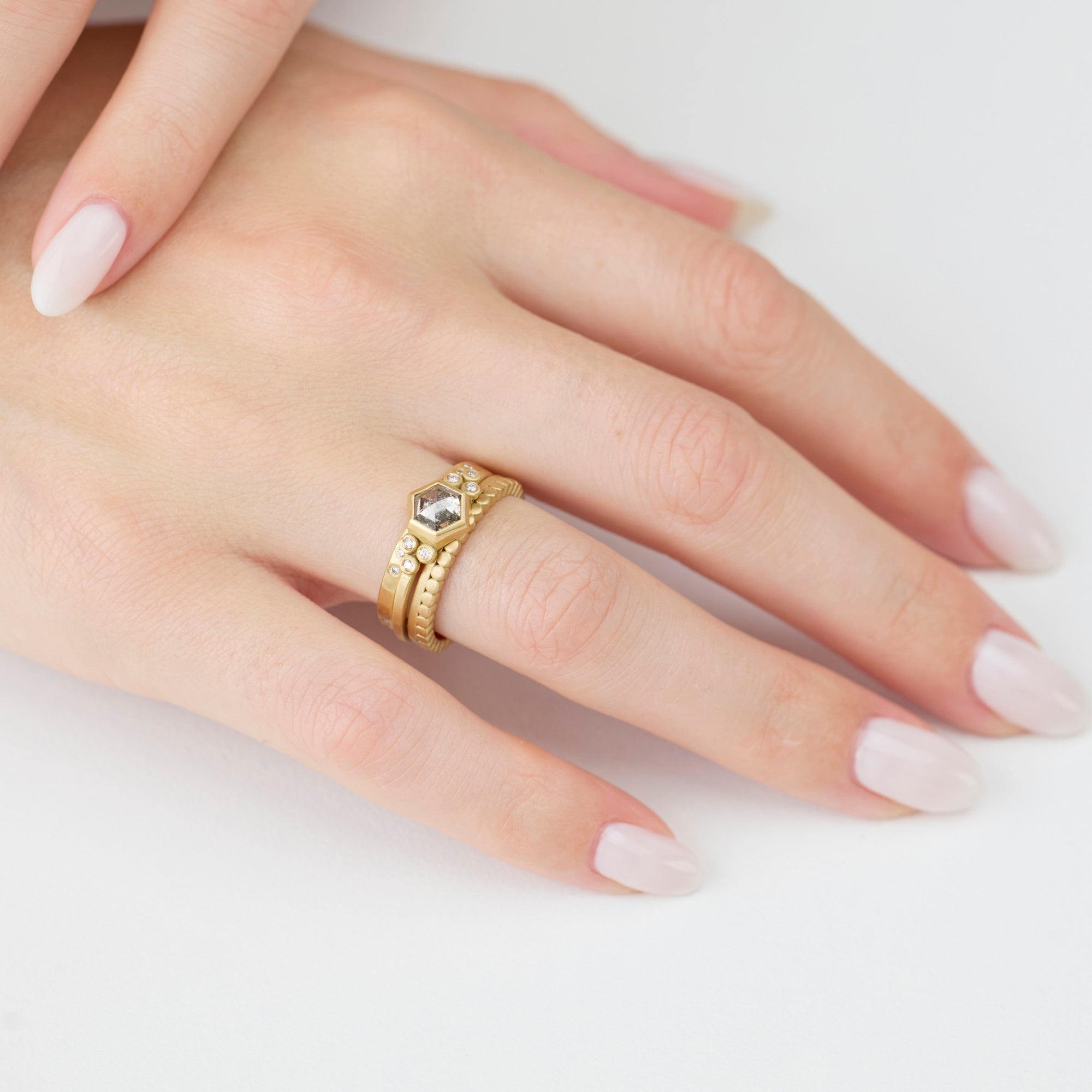 Geometric Diamond Stack