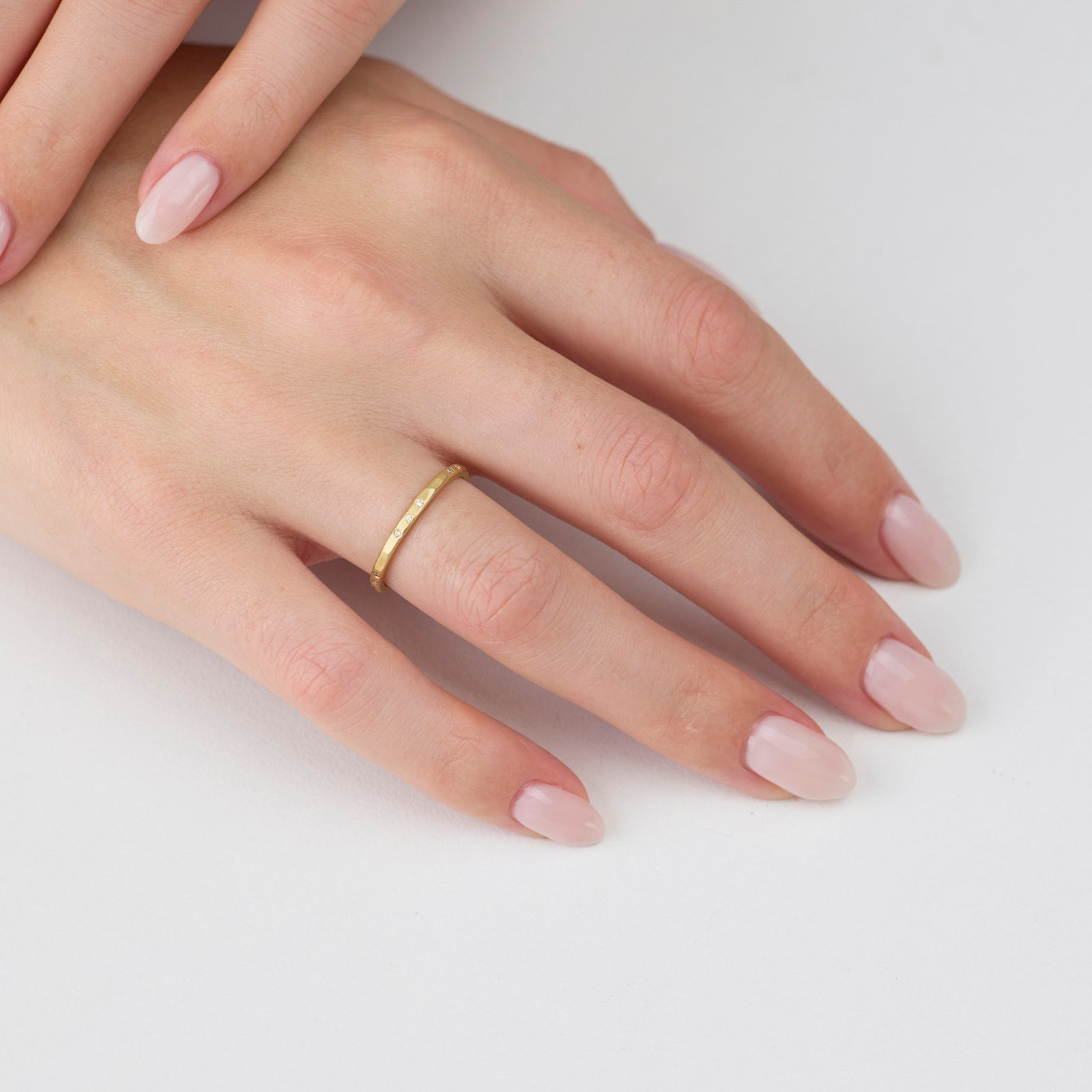 Narrow Diamond Trio Repeat Band