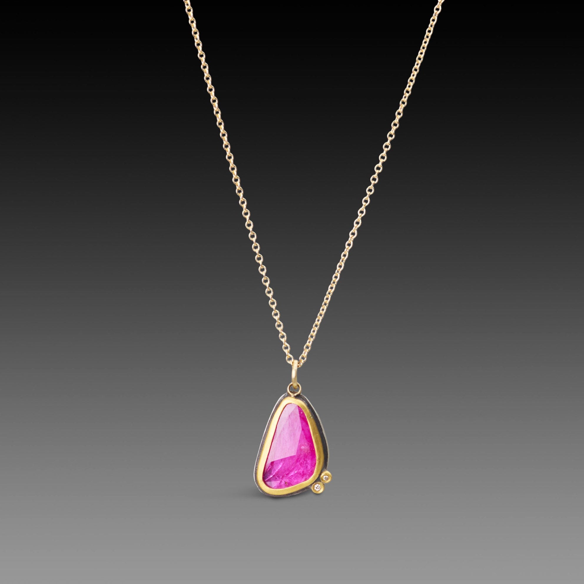 Vibrant Ruby Necklace