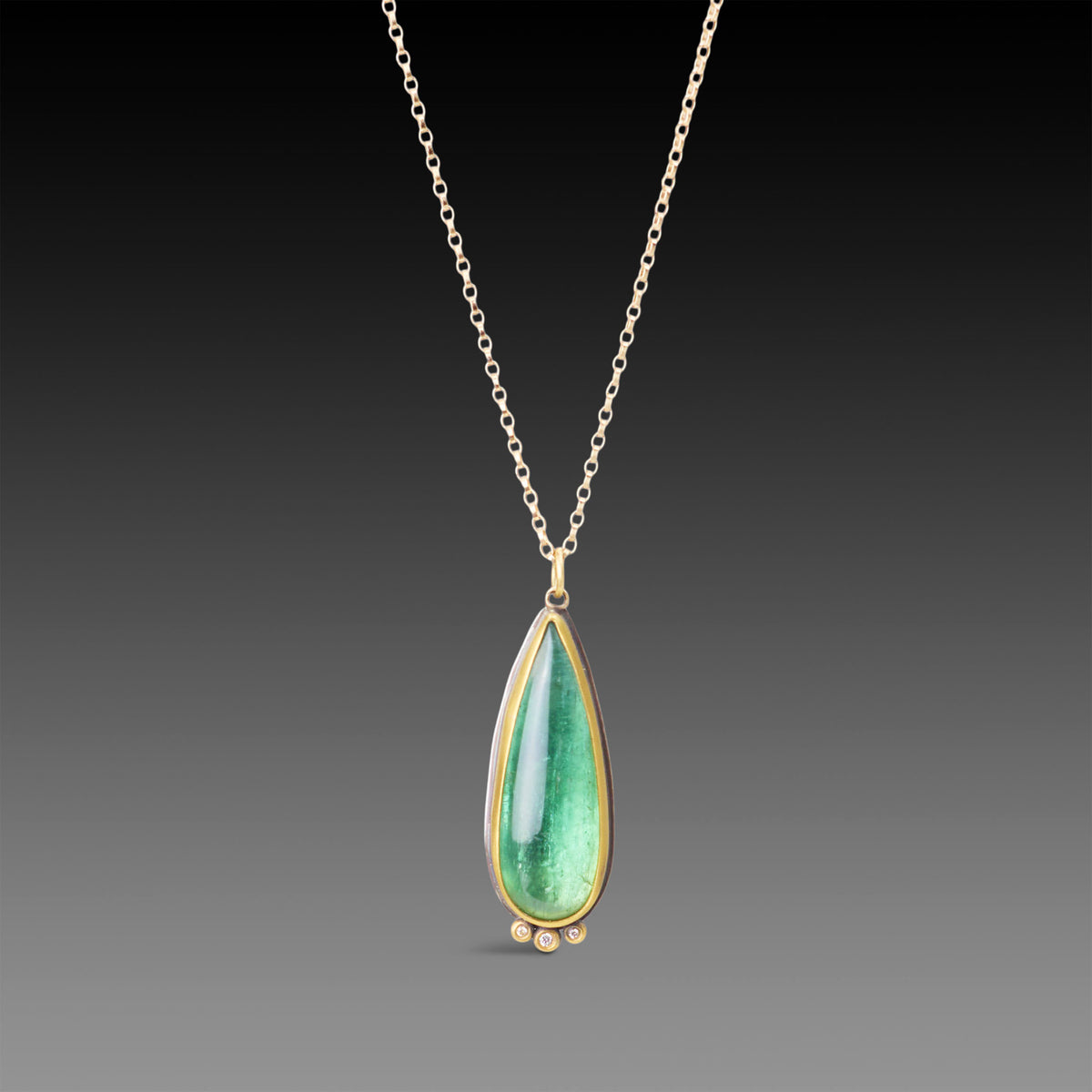 Verdant Tourmaline Necklace