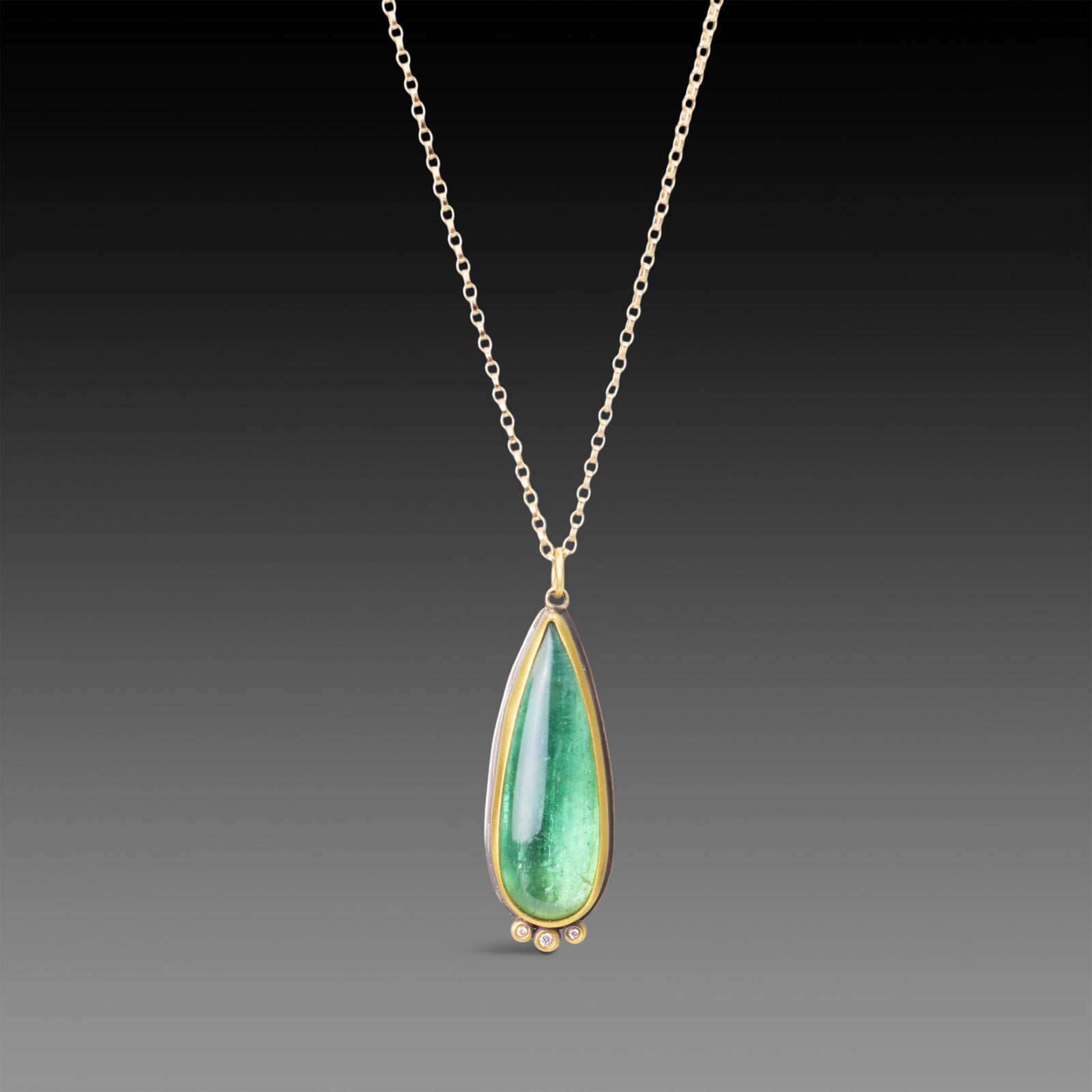 Verdant Tourmaline Necklace