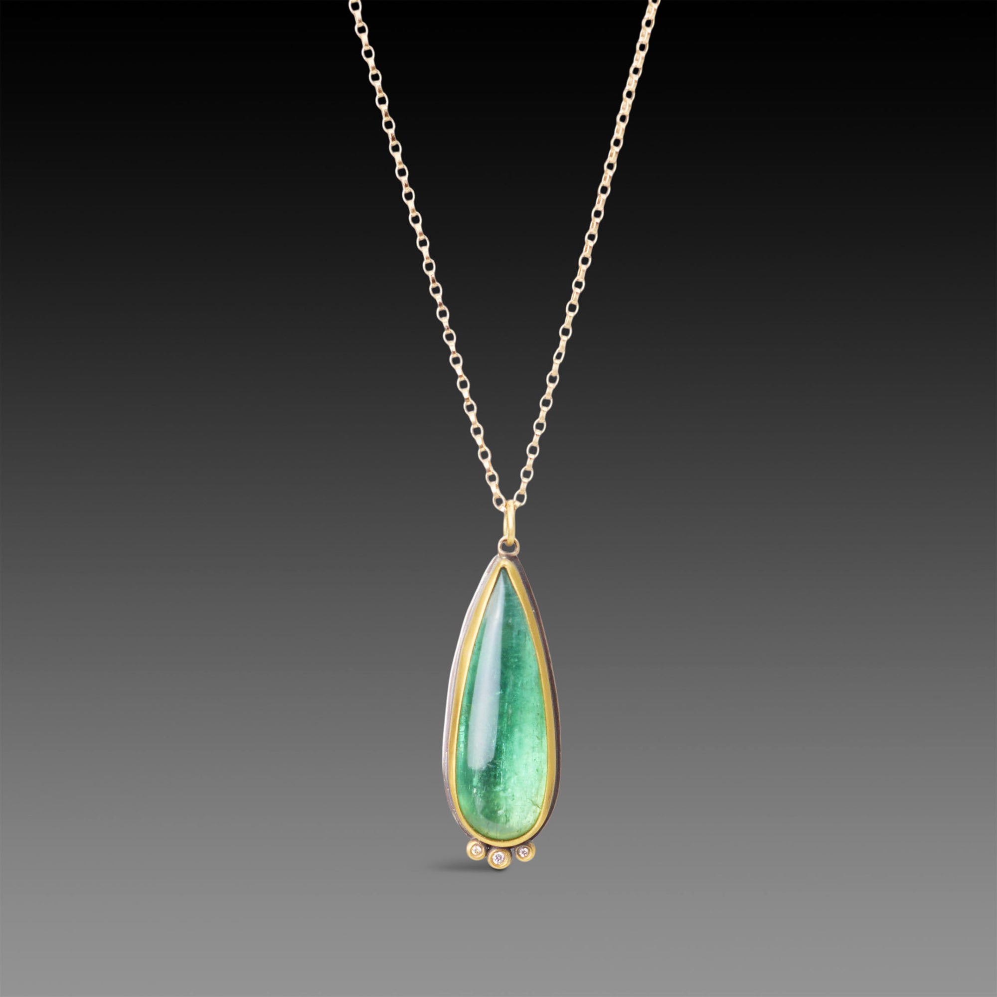 Verdant Tourmaline Necklace