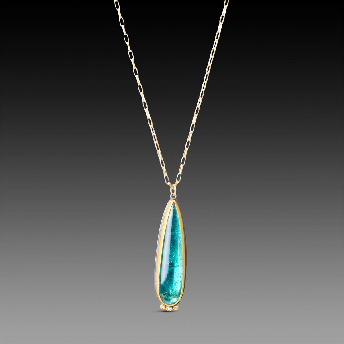 Glacial Tourmaline Necklace