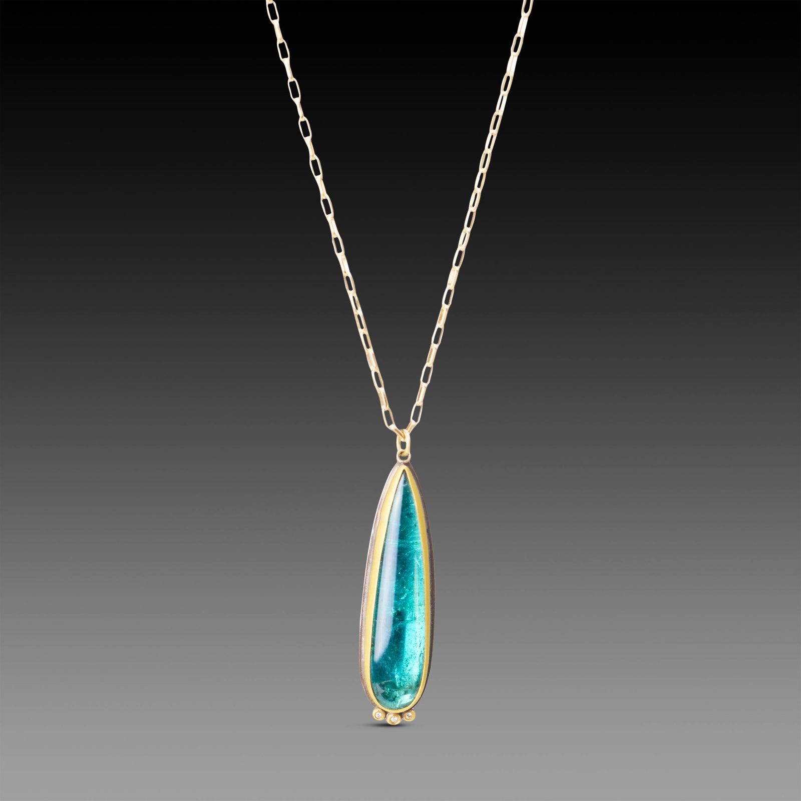 Glacial Tourmaline Necklace