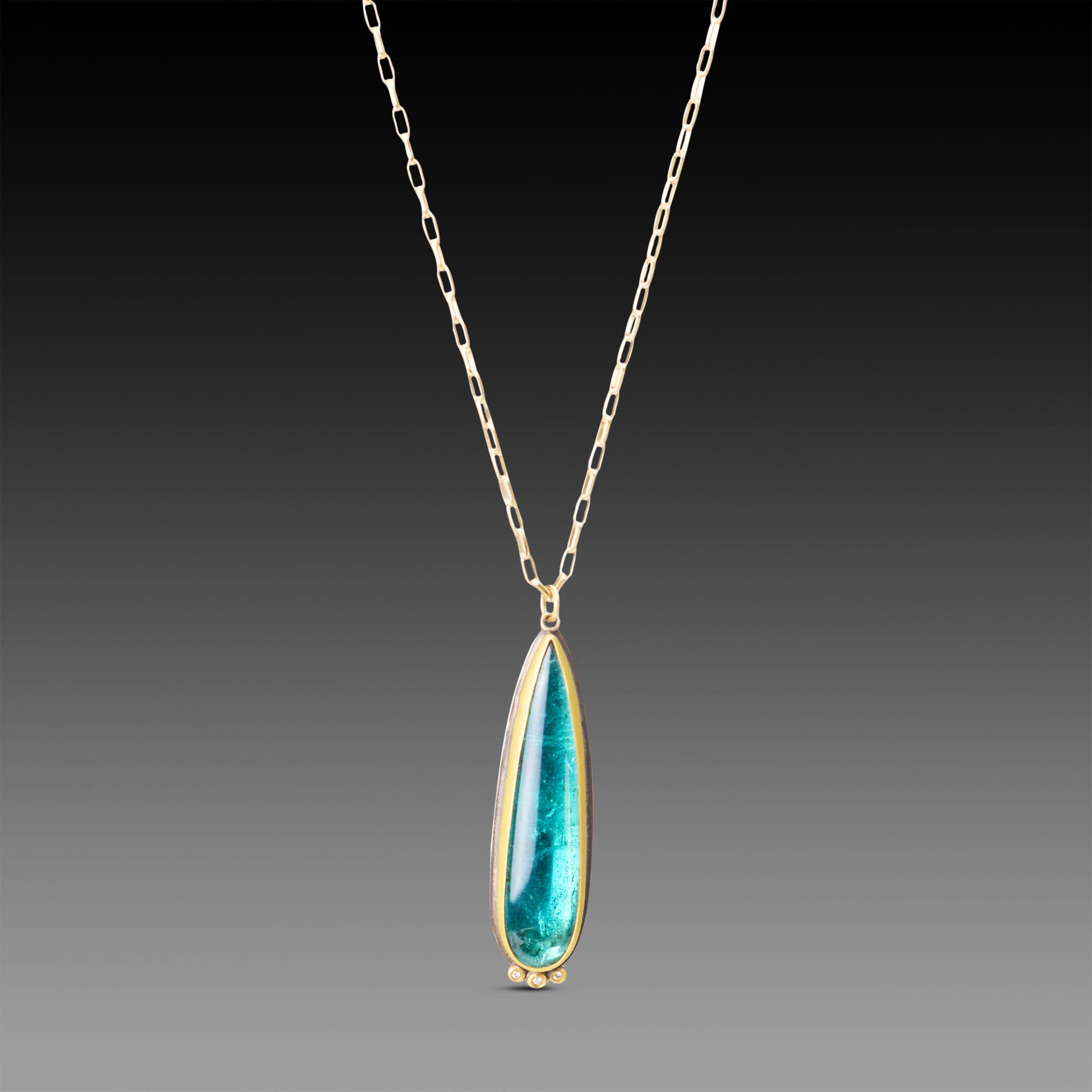 Glacial Tourmaline Necklace
