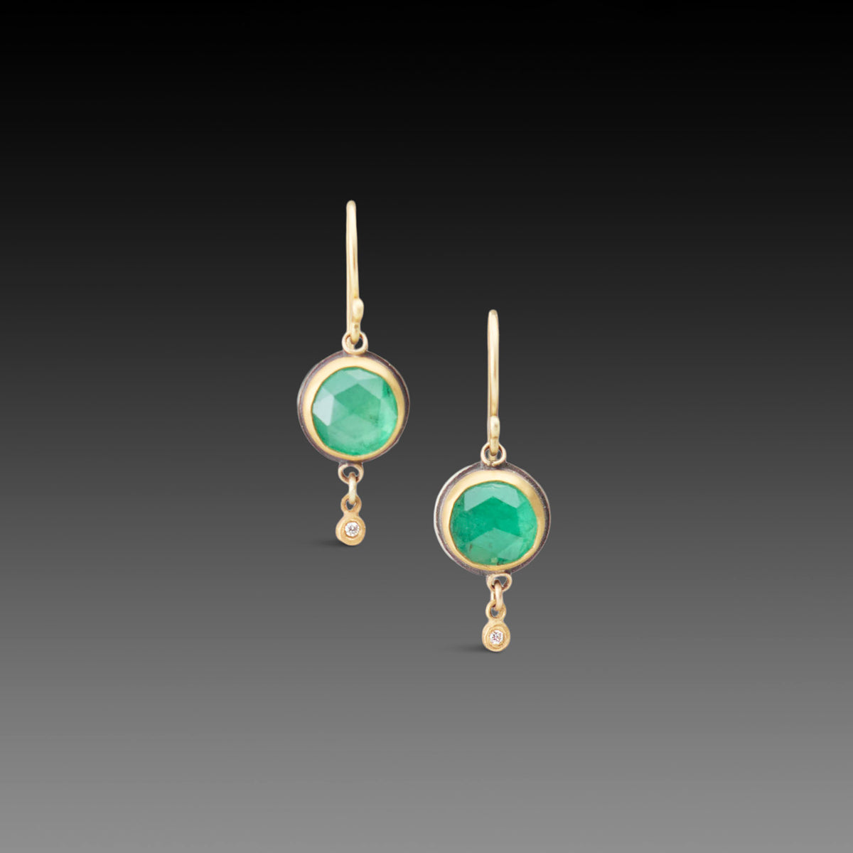 Emerald Drop Earrings