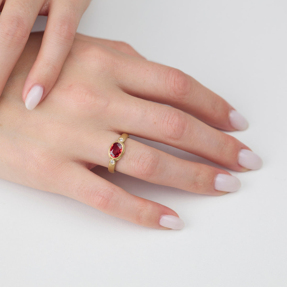 Crimson Sapphire Ring