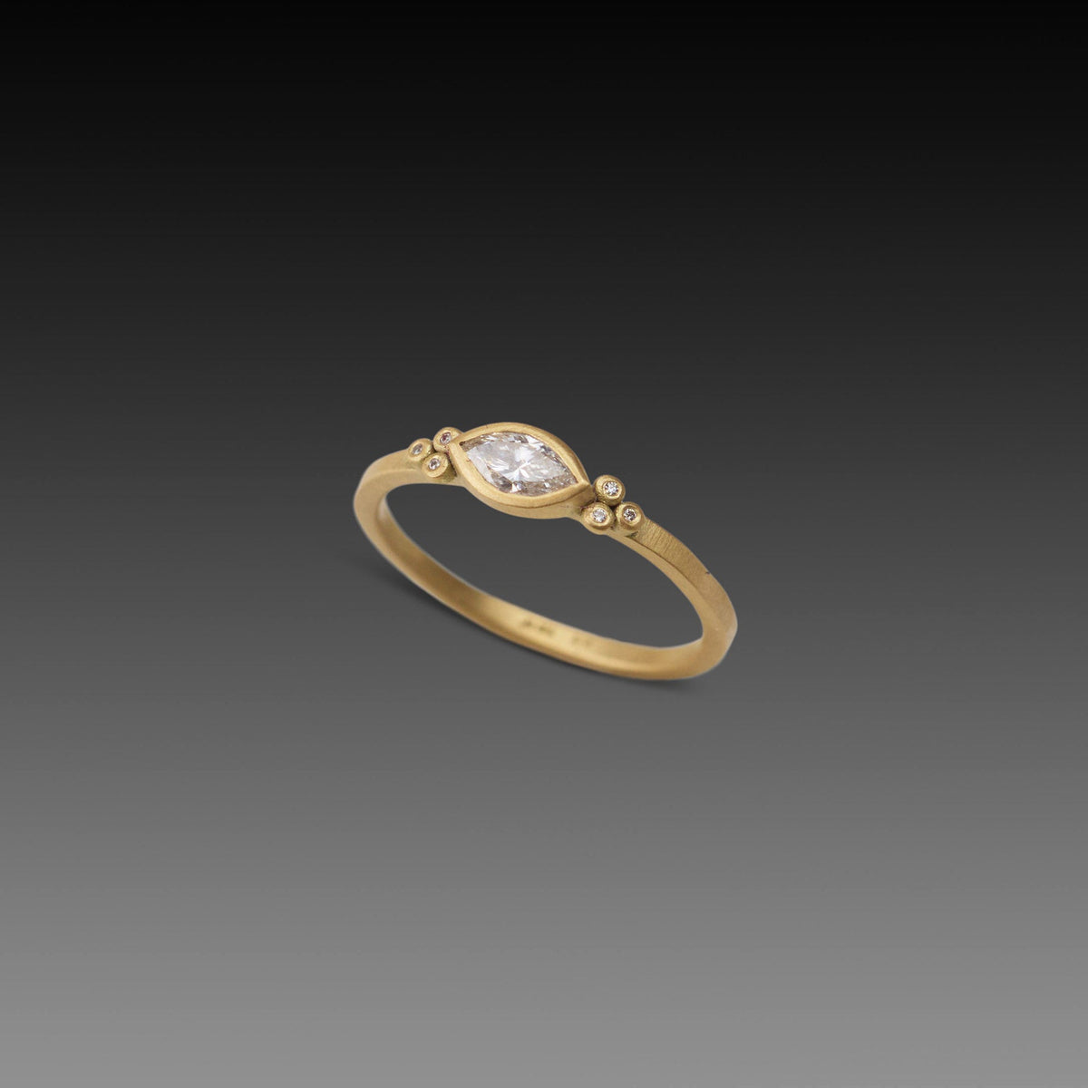 Petite Marquis Diamond Ring