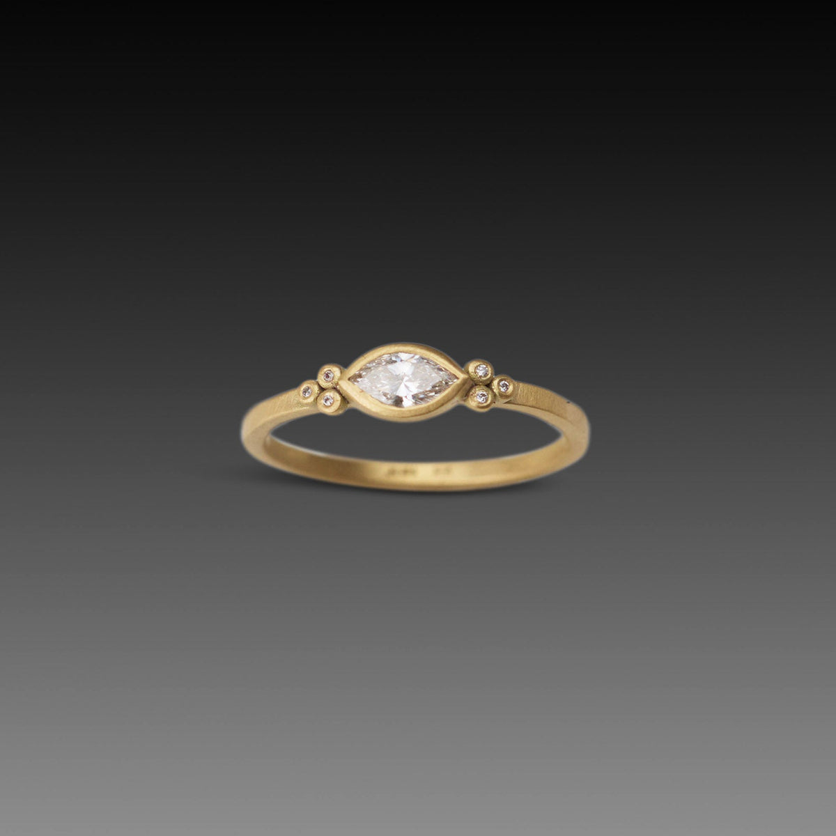 Petite Marquis Diamond Ring